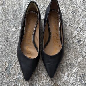 Sam Edelman Black Pointed Toe Flats